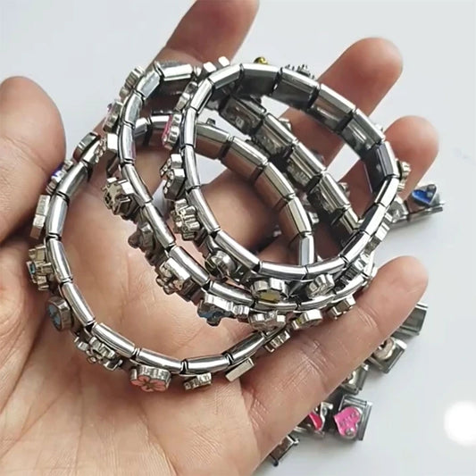 100Pcs Elegant  Charm Bracelet Modules